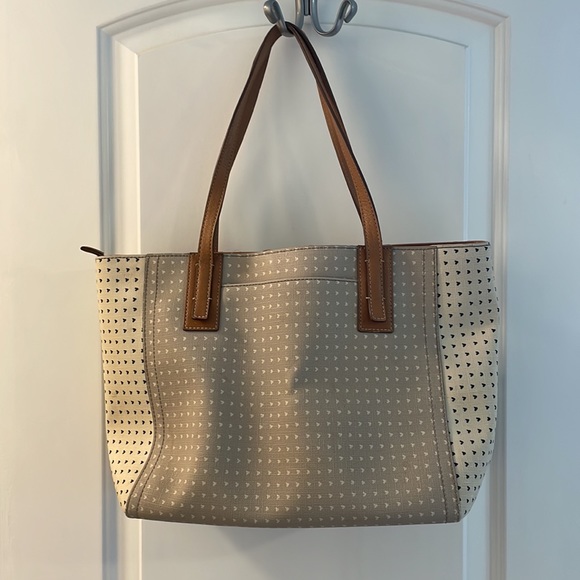 Fossil leather Emma tote bag - Picture 3 of 5